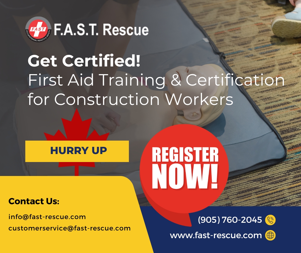Why First Aid Training Is Essential For Construction Workers